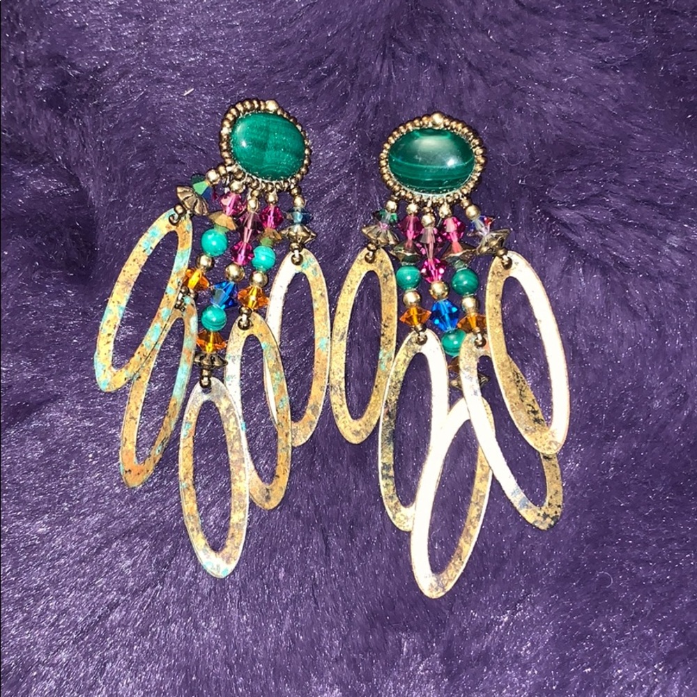 Beautiful Vintage Clip Earrings